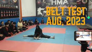 Belt Test | Yellow & Green Belt Test Aug 2023 | Bredan Fou Martial Arts | Pakistani Martial Arts