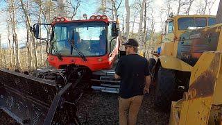 May 29th Driveway Clearing, Utah! PistenBully 400 ParkPro