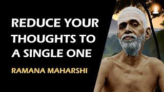 THE MIND IS RESTLESS IF IT HAS NO AIM | Sri Ramana Maharshi