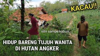 SUARA KUNTILANAK TERTAWA‼️NEKAD SATU KELUARGA PILIH TINGGAL DI RUMAH HANTU HUTAN ANGKER