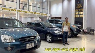 (3 XE ĐÃ BÁN)CHÚ TÁM CHI MẠNH TAY TRI ÂN KHÁCH GIÁ XE 7 CHỖ HƠN 100 TRIỆU KIA CARENS 2012 ALTIS 2003