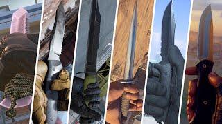 Combat Knife Evolution in Call of Duty Games (2012 - 2024)