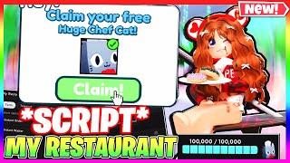 [FREE HUGE] My Restaurant Script Hack | INSTANT CUSTOMER FARM! | Infinite Cash | *PASTEBIN 2023*