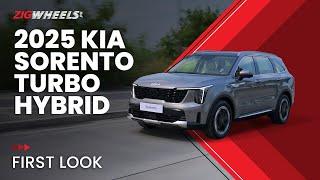 2025 Kia Sorento Turbo Hybrid First Look | Zigwheels.Ph