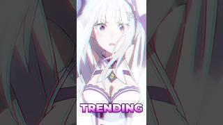 Emilia is trending for a weird reason I Re Zero Season 3 #anime #rezero