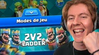 J'ATTENDS ÇA DEPUIS 6 ANS !!! Le 2V2 LADDER est enfin dans Clash Royale !!!