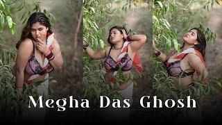 MEGHA DAS GHOSH IN SONJHURI FOREST | SAREE FASHION VIDEO | 2024