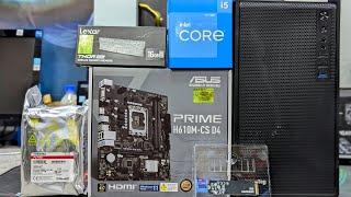 40K PC BUILD GUIDE WINDOWS 🪟 11 SETUP BIOS UPGRADE STEP BY STEP ASSEMBLY