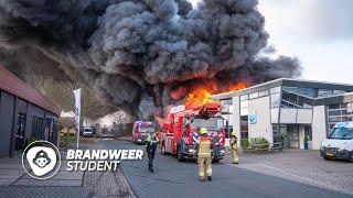 GROTE BRAND BIJ BANDENBEDRIJF