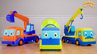  Baby Trucks   | Trucks' Family | Nursery Rhymes For Kids | Happy Tots