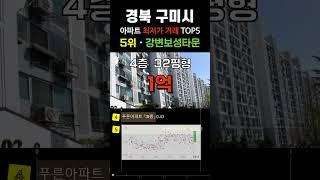 24년 구미에서 가장 싼 아파트 5곳입니다. 경북 구미시 30평형대 거래중 최저가 순위 탑5 #급매 #부동산 #갭투자 #분양가 #급매물 #저렴한부동산 #저렴한아파트 #싼아파트