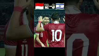 Indonesia VS Israel Crazy Match #shorts#football#indonesia