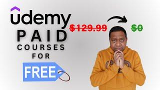 Get paid Udemy courses for free in 2025 [100% working]