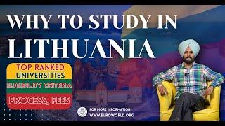 lithuania study visa for indian | Lithuania study visa complete information |  Study in Lithuania