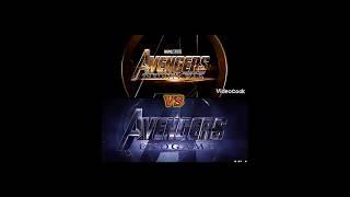 Qasoskorkar(cheksizlik jangi) vs Qasoskorlar(Final) Qaysi film yaxshiroq #marvel #edit #avengers #dc