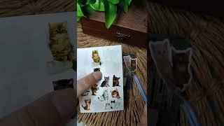 RING JOURNAL WITH ME | paper tag | Scrapbooking | collage | no talking | light music