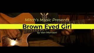 How to Play the Melody to Brown Eyed Girl by Van Morrison on Guitar with TAB