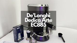 Unboxing De'Longhi Dedica Arte EC885 ​GY Coffee Machine - What's in the box?