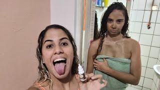 TROLEI ANNE COM TINTA NO CHUVEIRO!! VEJAM A REAÇÃO DELA #trolagem