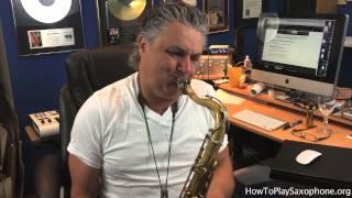 how to play the tequila saxophone solo