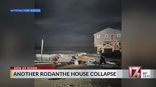 Another home on the Outer Banks collapses