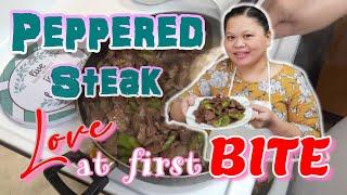 Peppered Steak Stir Fry | Tastiest Dish cooked with Love | Better than Take Out!