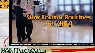 폭스 한바퀴 Foxtrot Routines 화,목,토요반 루틴@lovelydance