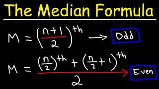 How To Calculate The Median Using a Formula - Statistics