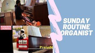 (ENG SUB)SUNDAY ROUTINE AS AN ORGANIST!미국교회 오르가니스트 주일일상