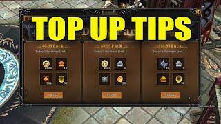 TOP UP TIPS FOR NOT FREE 2 PLAY - MU MONARCH