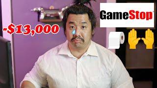 How I lost $13,000 on GameStop Stock | WallStreetBets GME