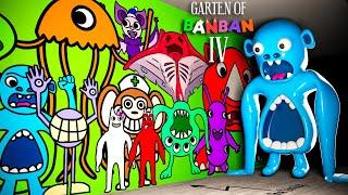 Garten of Banban 4 - ALL BOSSES + ENDING (Gameplay #2)