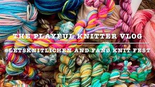 The Playful Knitter Vlog - #letsknitlichen and Fanø Knit Fest