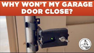 Why Won't My Garage Door Close On Sunny Days | How To Replace Garage Door Sensors | TightwadDIY