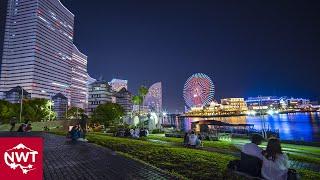 【4K HDR】Evening Walk In Yokohama Minatomirai