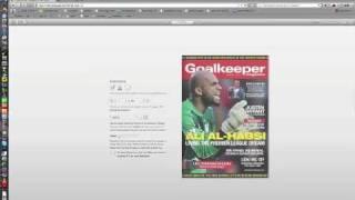 Online version of Goalkeeper Magazine (visit GoalkeeperMagazine.com/Subscribe)