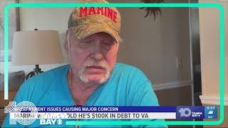 Marine veteran gets letter from VA saying he needs to pay back $100K