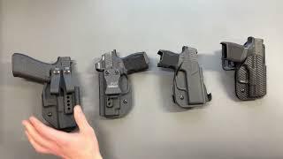 Holsters for Every Body - Here is our Pistol Holster Line Up