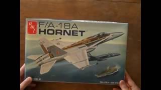 Re-upload AMT F/A-18 Hornet 1/48 Scale (Round2Models) Review