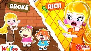 Barbie's Rich Spa vs. Poor Spa | Cartoons for Kids | WOA Cartoon World