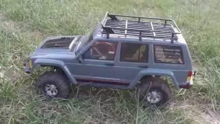 Axial Racing SCX10 II Jeep Cherokee 4x4 RTR Review Footage