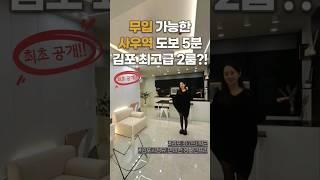 최초공개 무입주금 계약 가능한 사우역/도보5분 김포시청 최상급 구조의 2룸/2화장실 신축빌라 [김포-S071M]신유리️010-5785-6489️