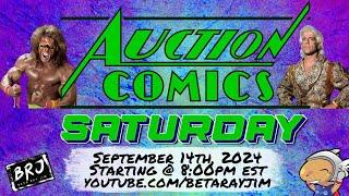 AUCTION COMICS SATURDAY NIGHT!