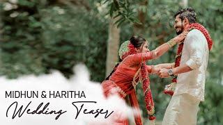 Kerala Hindu Wedding Teaser | Midhun & Haritha