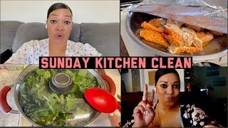 SUNDAY KITCHEN CLEAN | MORNING CLEAN, EVENING CLEAN, CLEAR THE FRIDGE