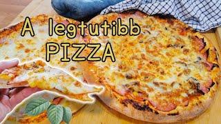 A LEGEGYSZERŰBB és LEGFINOMABB PIZZA, amit otthon elkészíthetsz | ezt tuti szeretni fogod! 