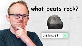 "Schere, Stein, Papier" aber ALLES IST NUTZBAR! | What Beats Rock?