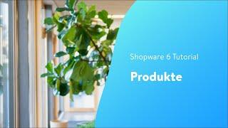 Anlage eines Produktes (Shopware 6 Tutorial)