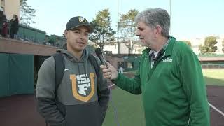 BB | USF vs Santa Clara Game 3 Post Game Interview: Jesse Barron