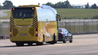 Mercedes-Benz Commercial Vehicles - Campus Safety - Buses Travego Active Brake Assist 3 | AutoMotoTV